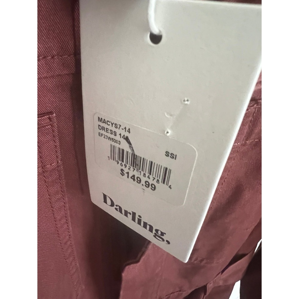 Darling Size Medium Brown New Jumpsuit NWT - Picture 5 of 12